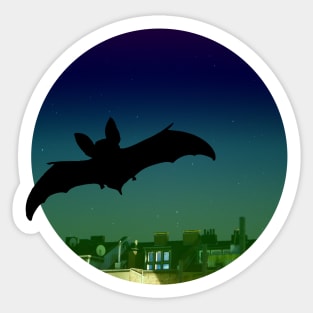 City bat Sticker